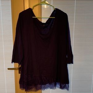 Purple Lane bryant shirt size 22/24